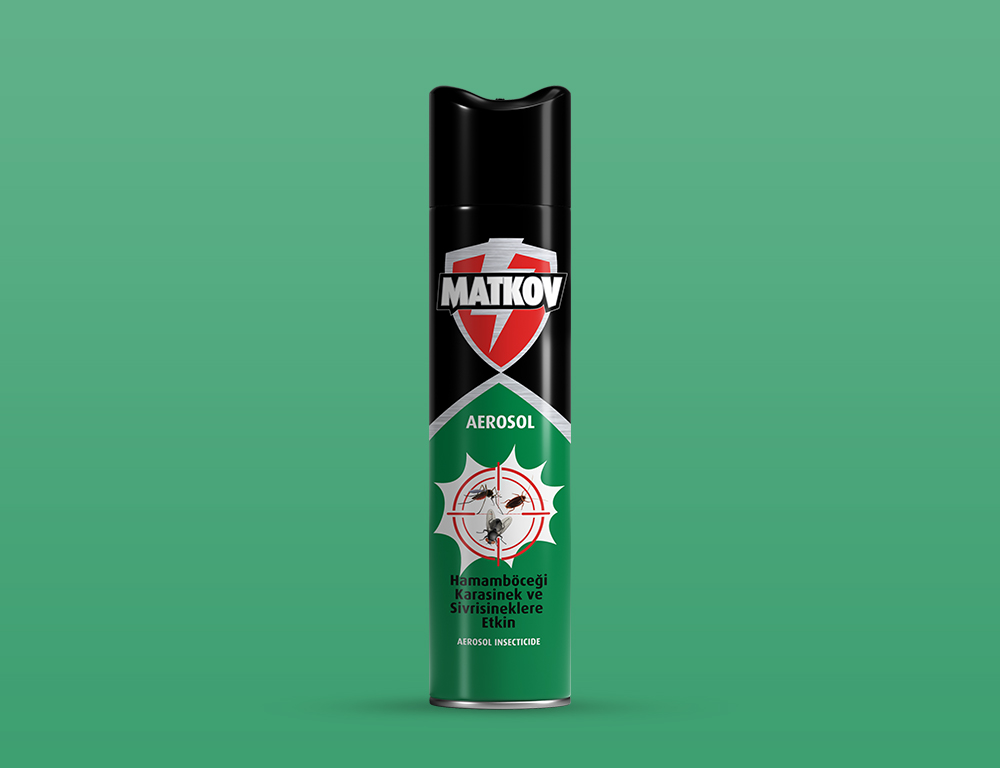 Matkov Insecticide Crawling & Flying Aerosol