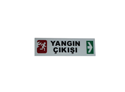 Yangın Çıkışı Sağ Taraftan