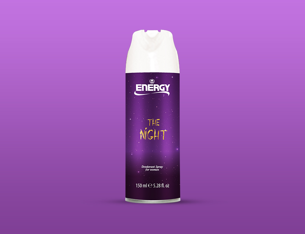 Energy Deodorant The Night