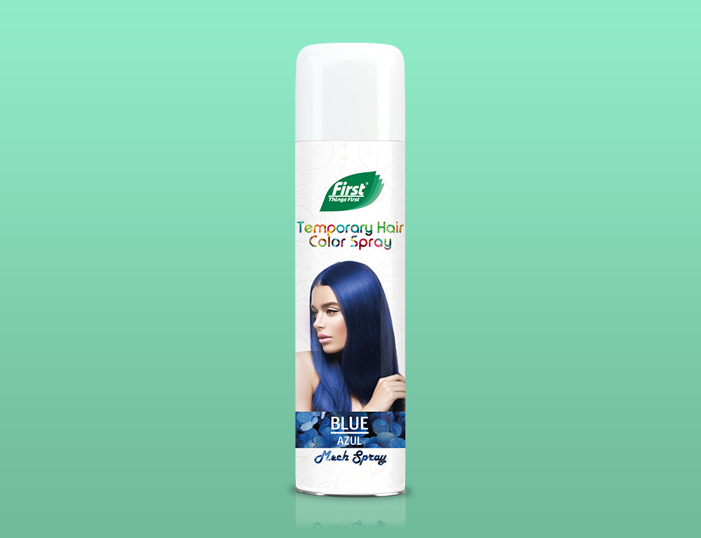 First Things First Mech Spray Blue