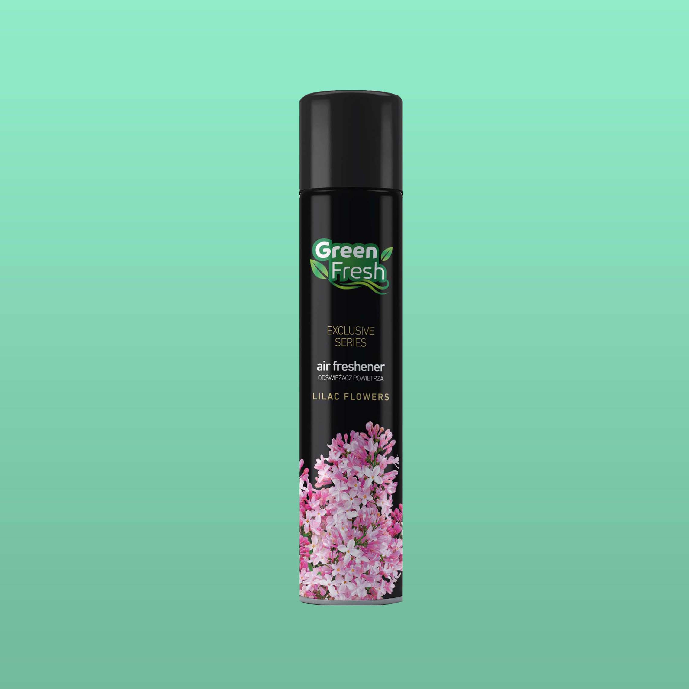 Green Fresh Air Freshener Lilac Flowers