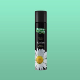 Green Fresh Air Freshener White Blossom