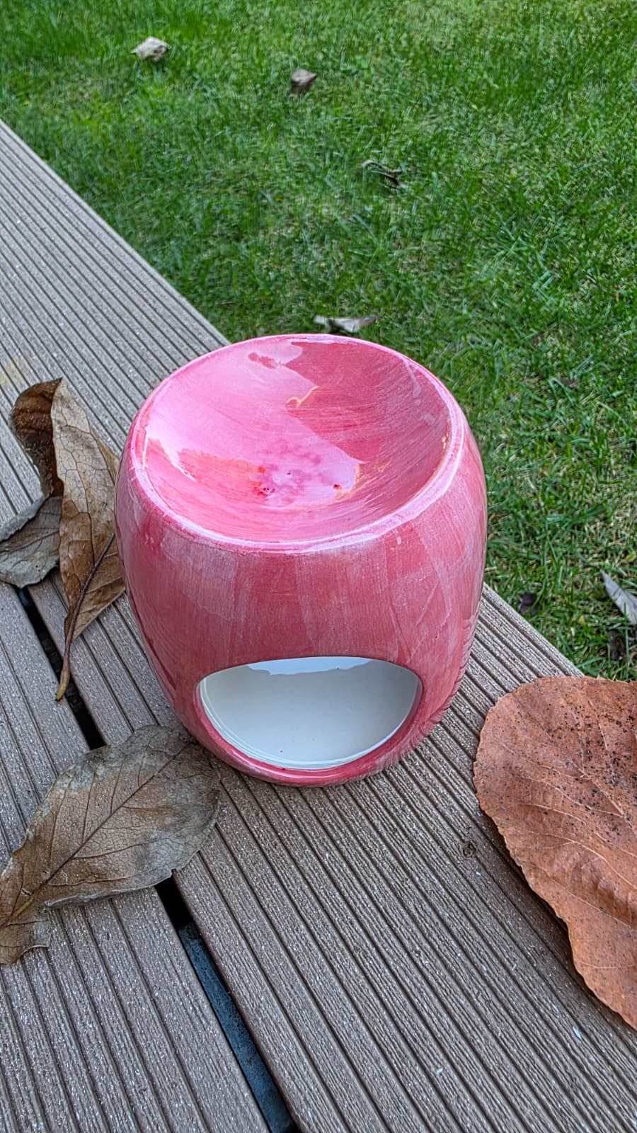 Myemma Seramik Buhurdanlık Pembe - Görsel 3